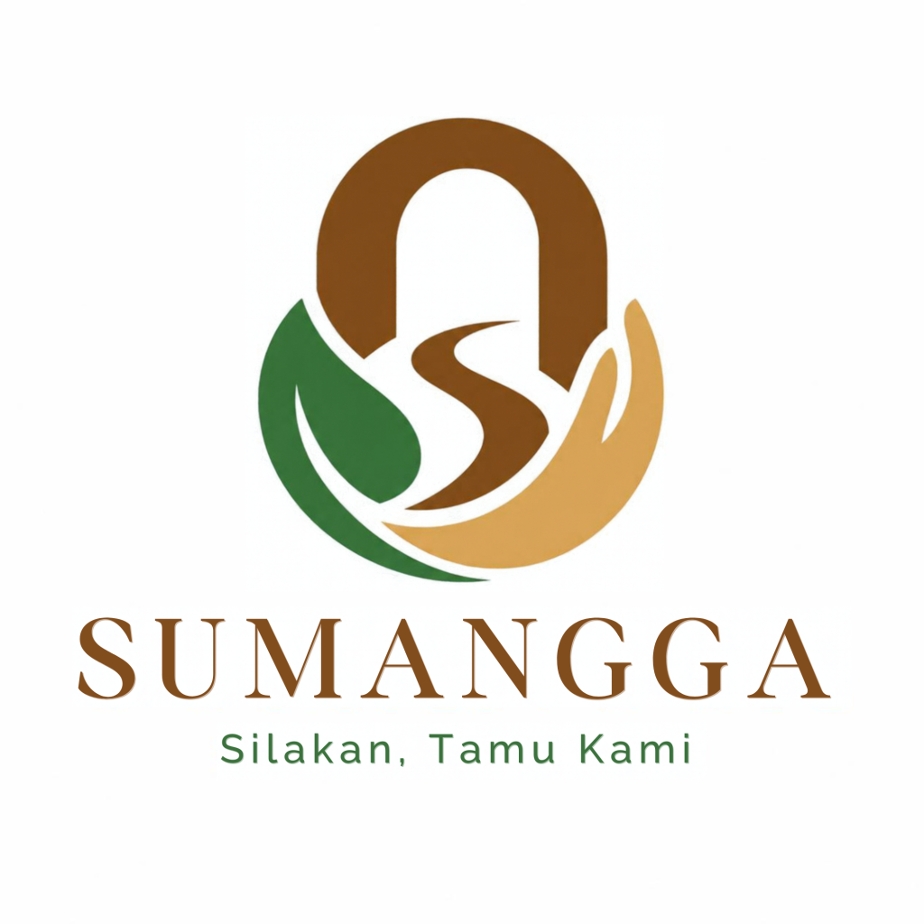 Tamu disambut di lobi gedung